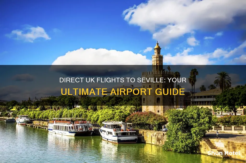 what uk airports fly direct to seville