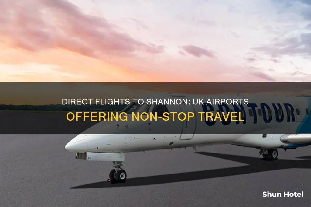 what uk airports fly direct to shannon