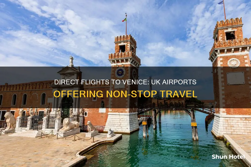 what uk airports fly direct to venice