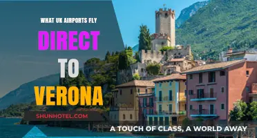 Direct Flights to Verona: UK Airports with Non-Stop Routes