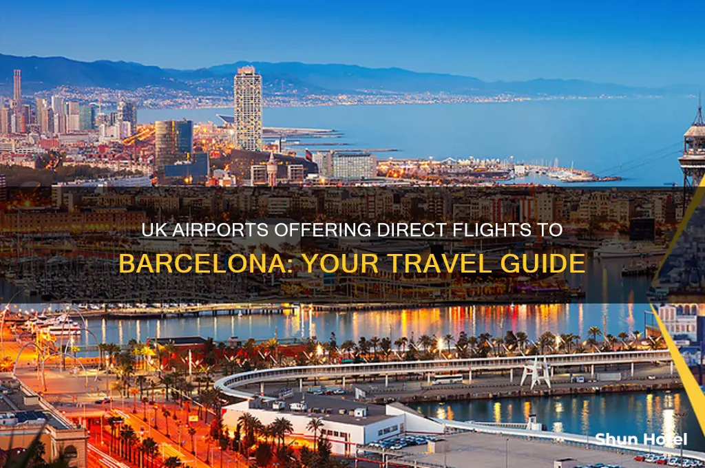 what uk airports fly to barcelona