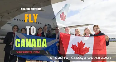 UK Airports with Direct Flights to Canada