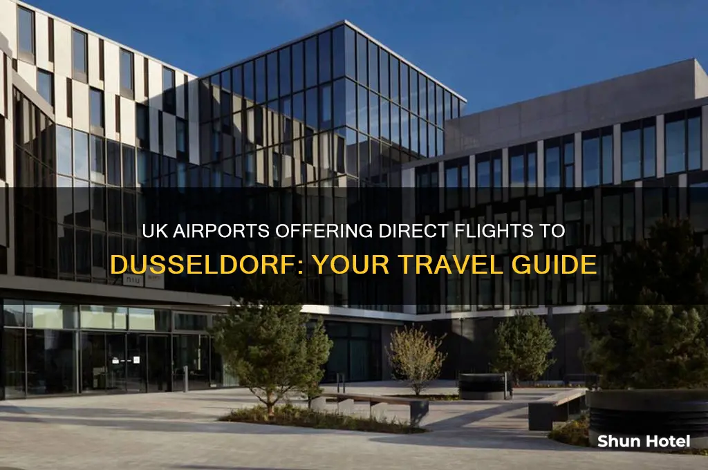 what uk airports fly to dusseldorf
