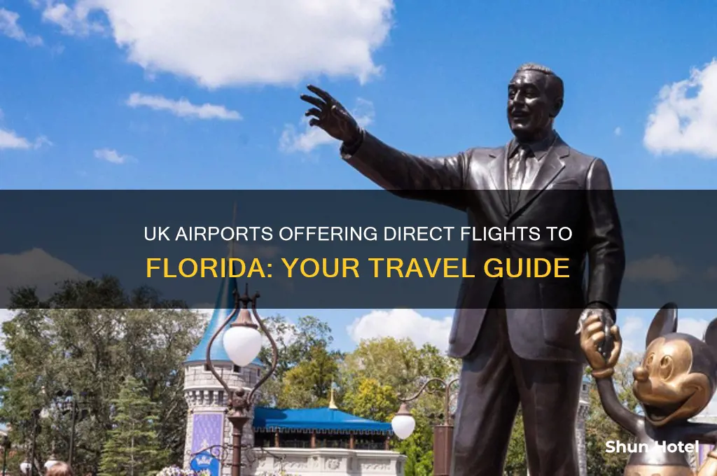 what uk airports fly to florida