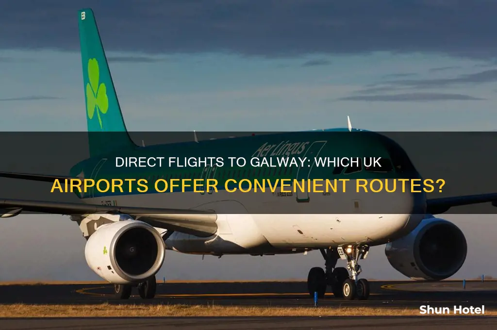 what uk airports fly to galway
