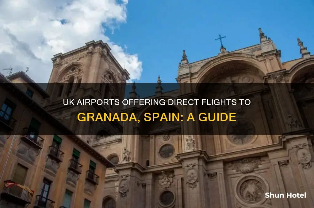 what uk airports fly to granada