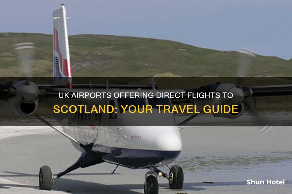 what uk airports fly to scotland