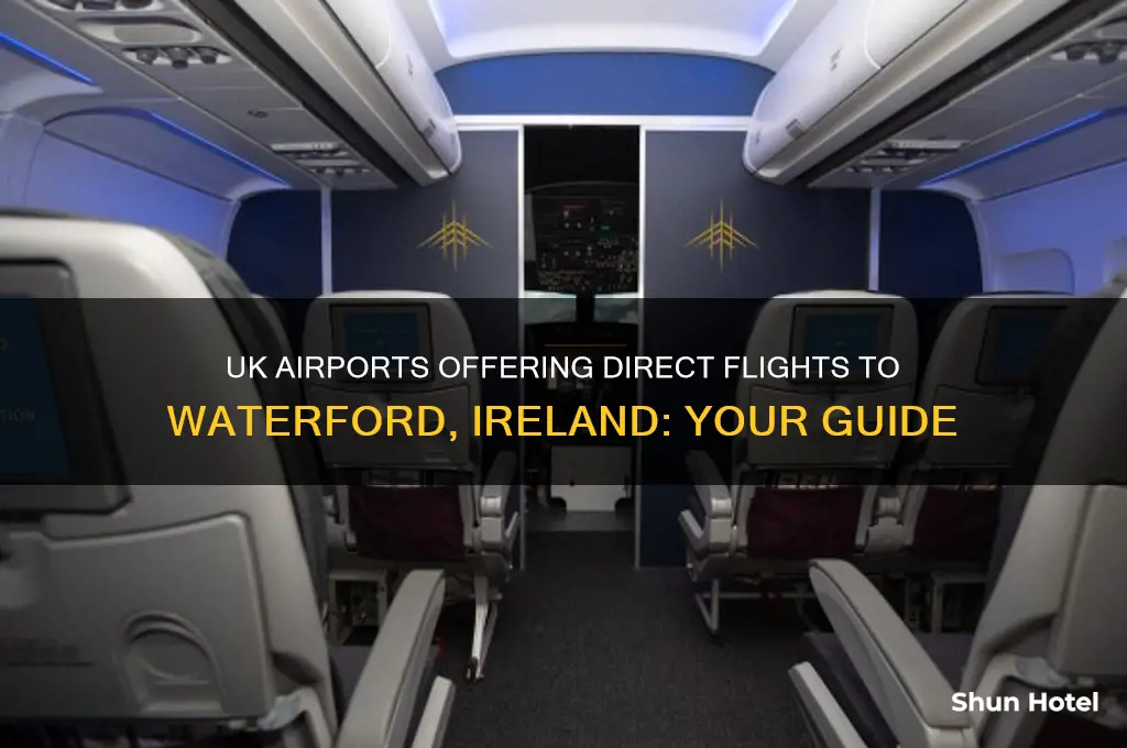 what uk airports fly to waterford ireland