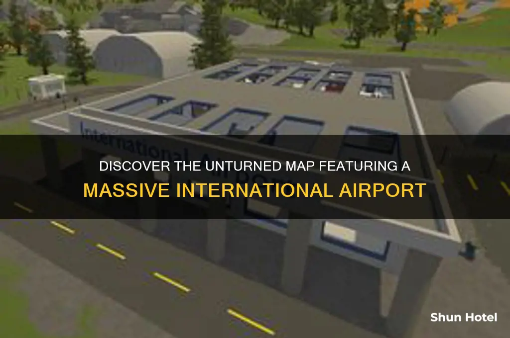 what unturned map has an international airport