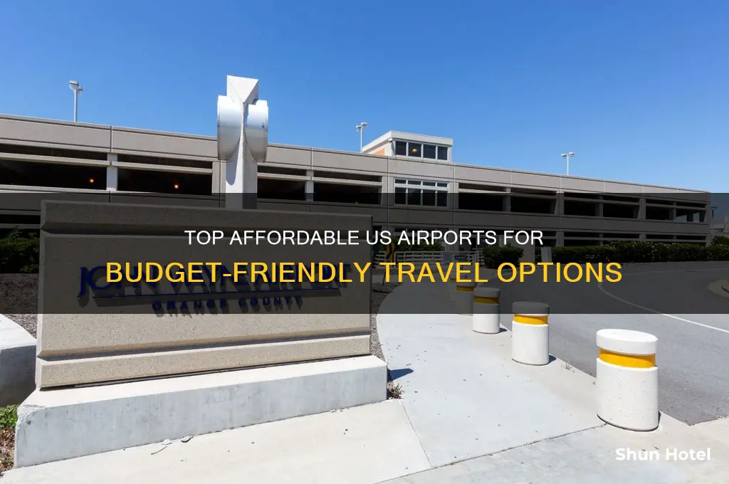 what us airports are cheapest to fly out of
