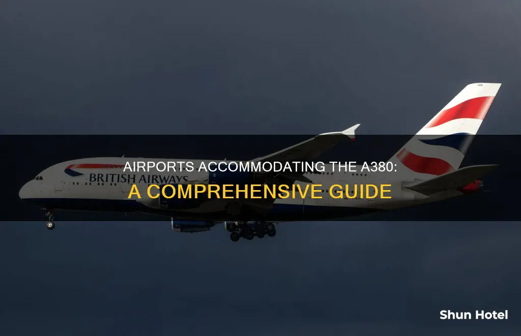 what us airports can handle the a380