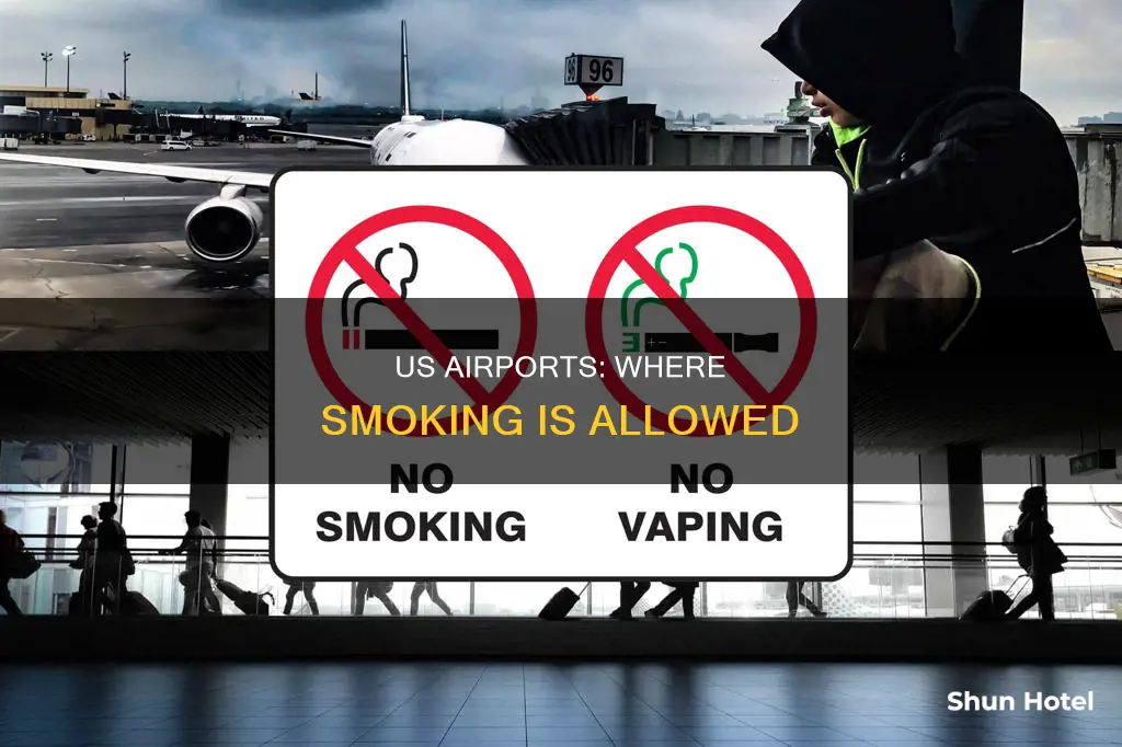 what us airports can you smoke in