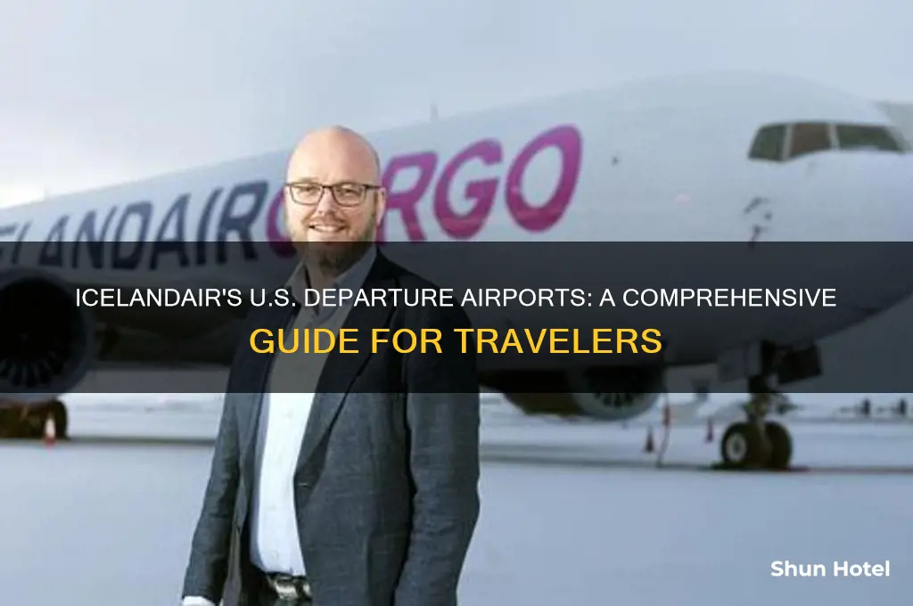 what us airports does icelandair fly out of