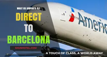 Direct Flights to Barcelona: US Airports with Nonstop Routes