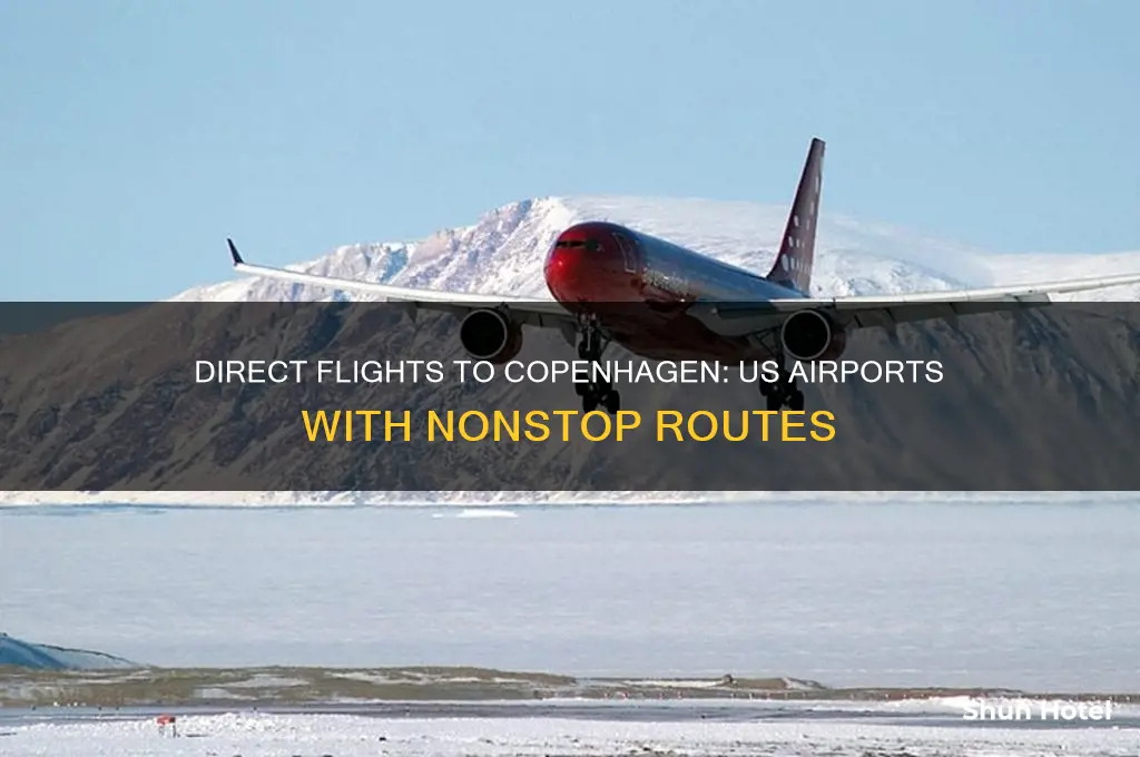 what us airports fly direct to copenhagen