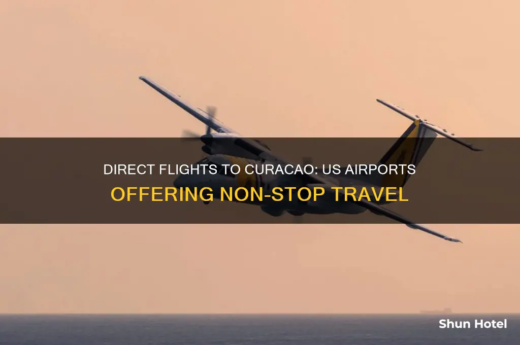 what us airports fly direct to curacao