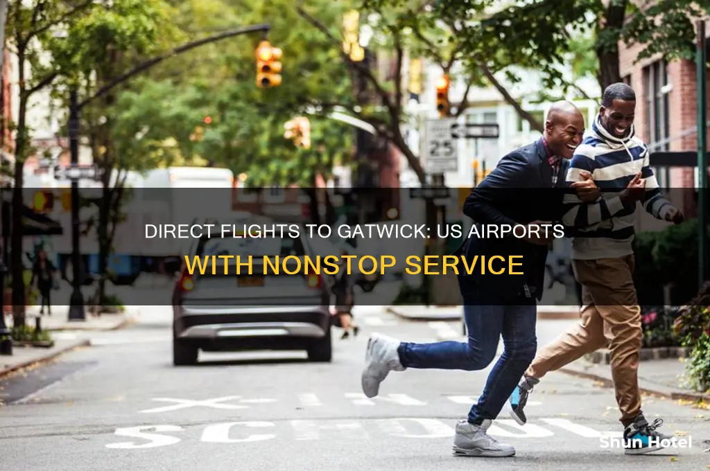 what us airports fly direct to gatwick