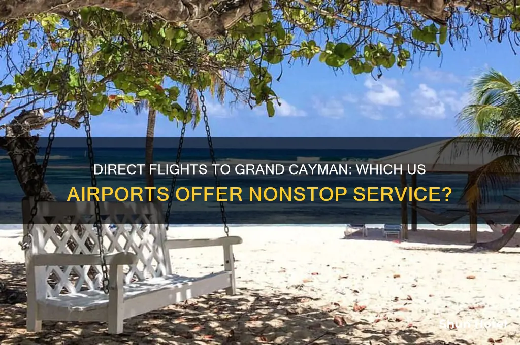 what us airports fly direct to grand cayman