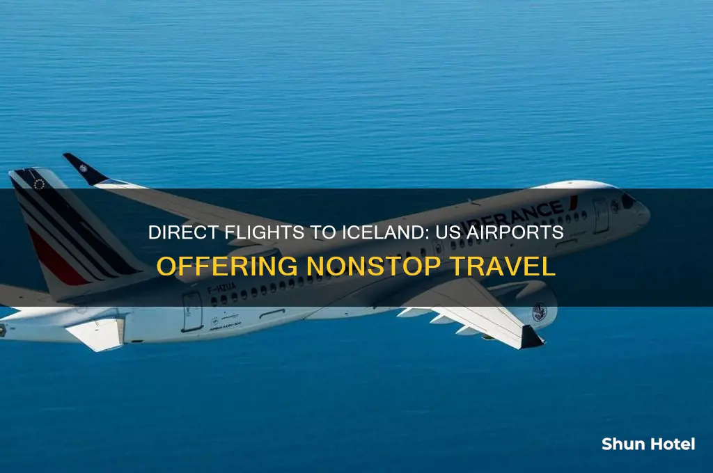 what us airports fly direct to iceland