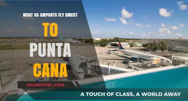 US Airports with Direct Flights to Punta Cana