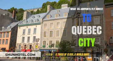 Direct Flights to Quebec City: Which U.S. Airports Offer Non-Stop Service?