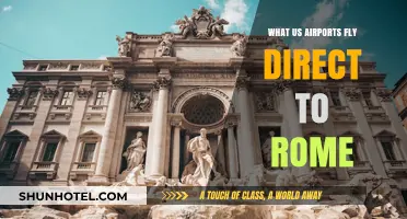 Direct Flights to Rome: US Airports with Nonstop Routes