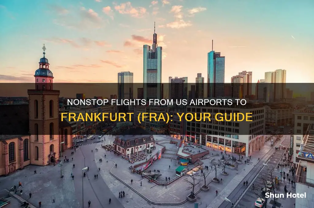 what us airports fly nonstop to fra