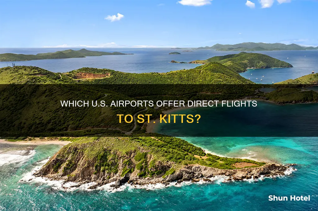 what us airports fly to st kitts