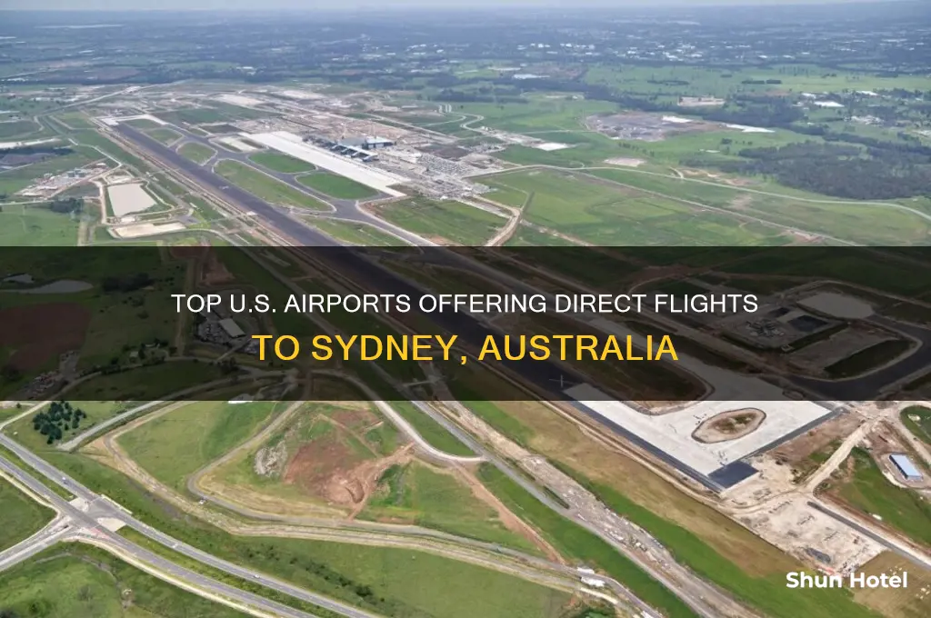 what us airports fly to sydney
