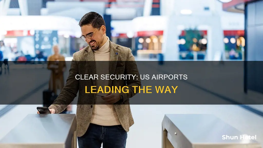what us airports use clear security