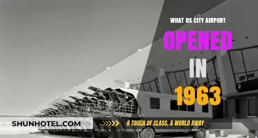 1963's U.S. City Airport Debut: Unveiling a Travel Hub