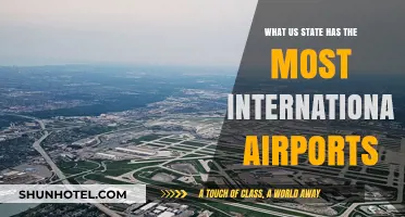 Which U.S. State Boasts the Most International Airports?