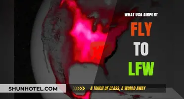 Which U.S. Airports Offer Direct Flights to LFW Airport?