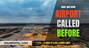 Houston's Bush Airport: A Name Evolution