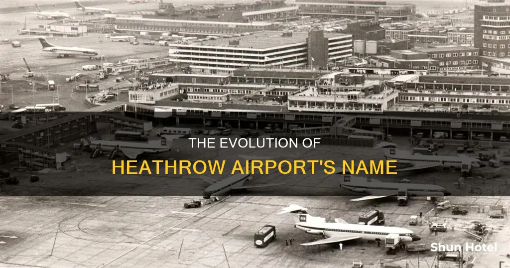 what was heathrow airport originally called