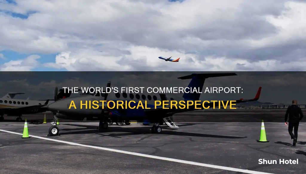 what was the first commercial airport