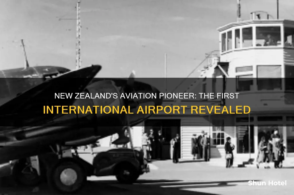 what was the first international airport in new zealand