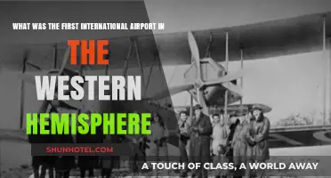 Pioneering Skies: The First International Airport in the Western Hemisphere