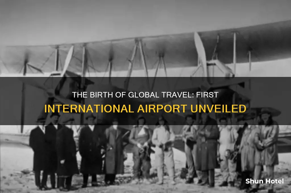 what was the first international airport