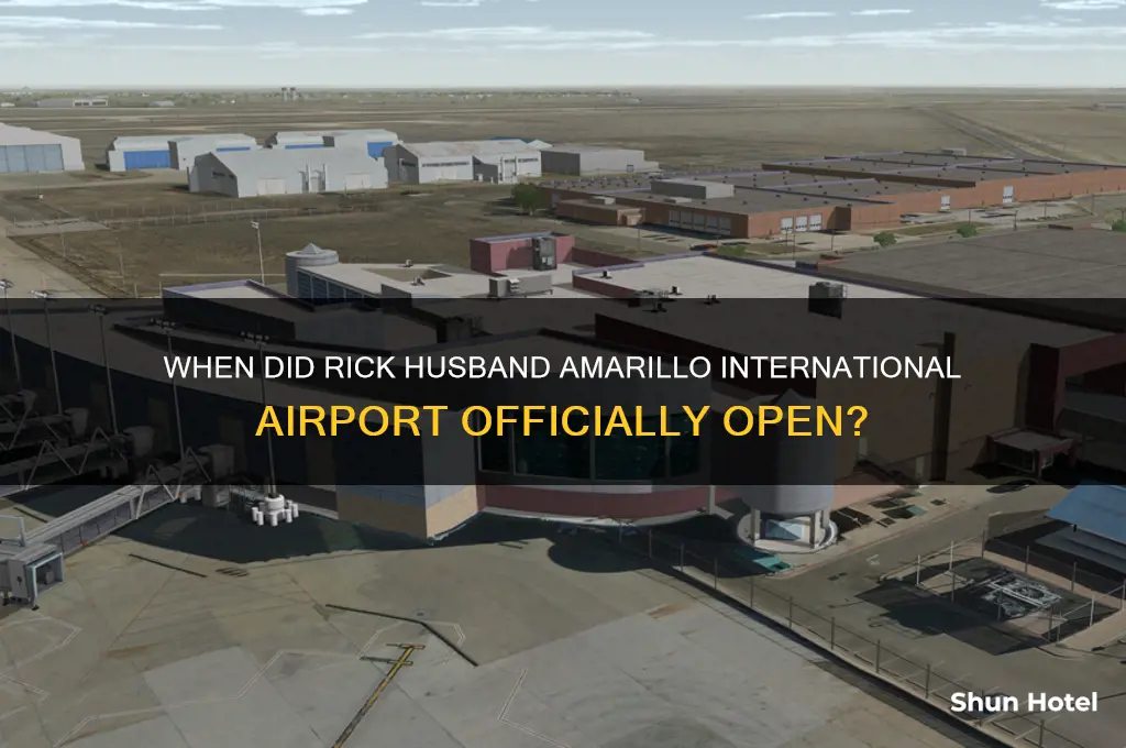 what was the name of rick husband airport open