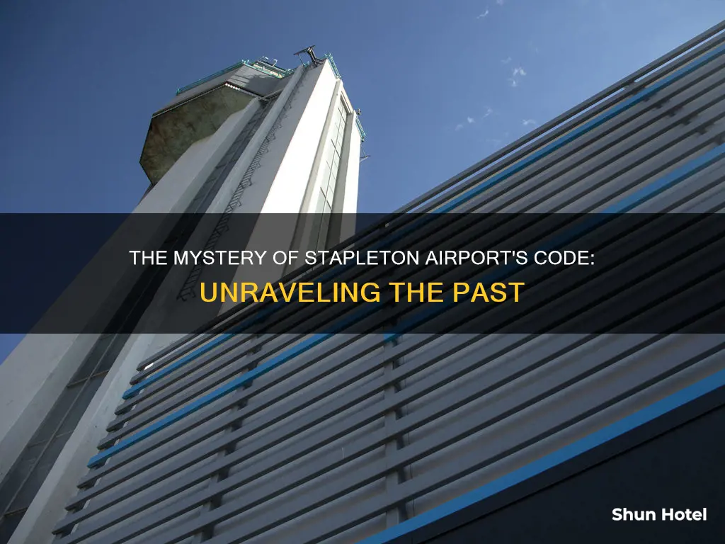 what was the stapleton airport code