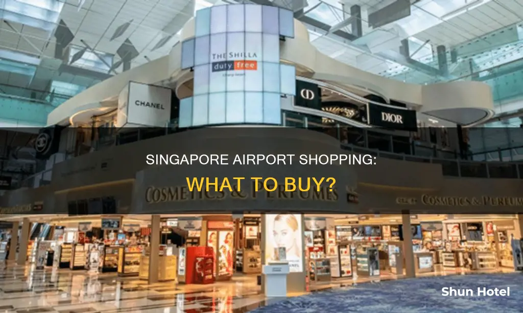 what we can buy in singapore airport