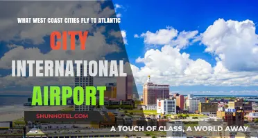 West Coast to Atlantic City: Direct Flight Cities Revealed