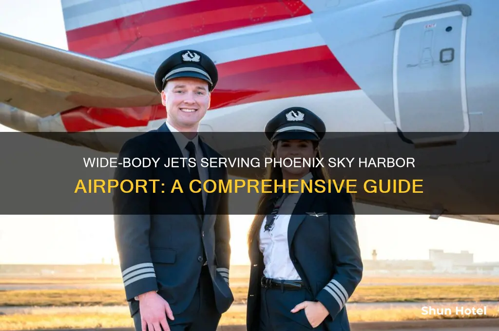 what wide body jets fly into sky harbor airport