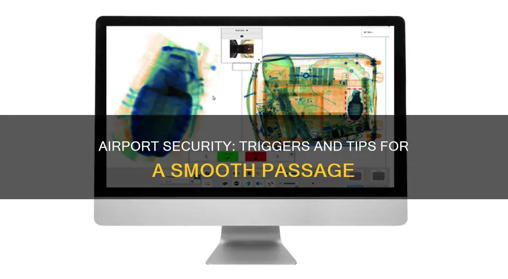 what will set off airport security