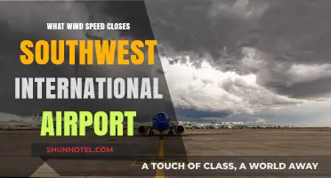 When Do High Winds Shut Down Southwest International Airport Operations?
