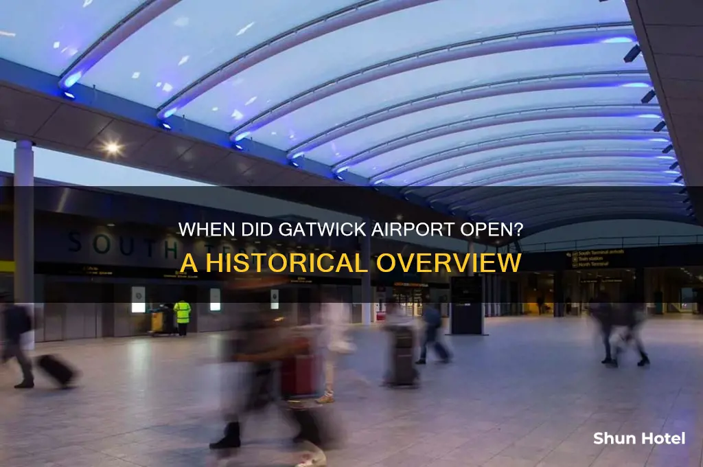 what year did gatwick airport open