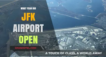 JFK Airport's Historic Opening Year: A Journey Through Time