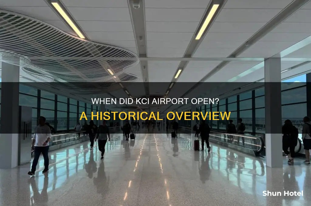what year did kci airport open