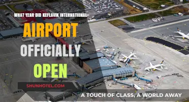 Keflavik International Airport's Official Opening Year Revealed